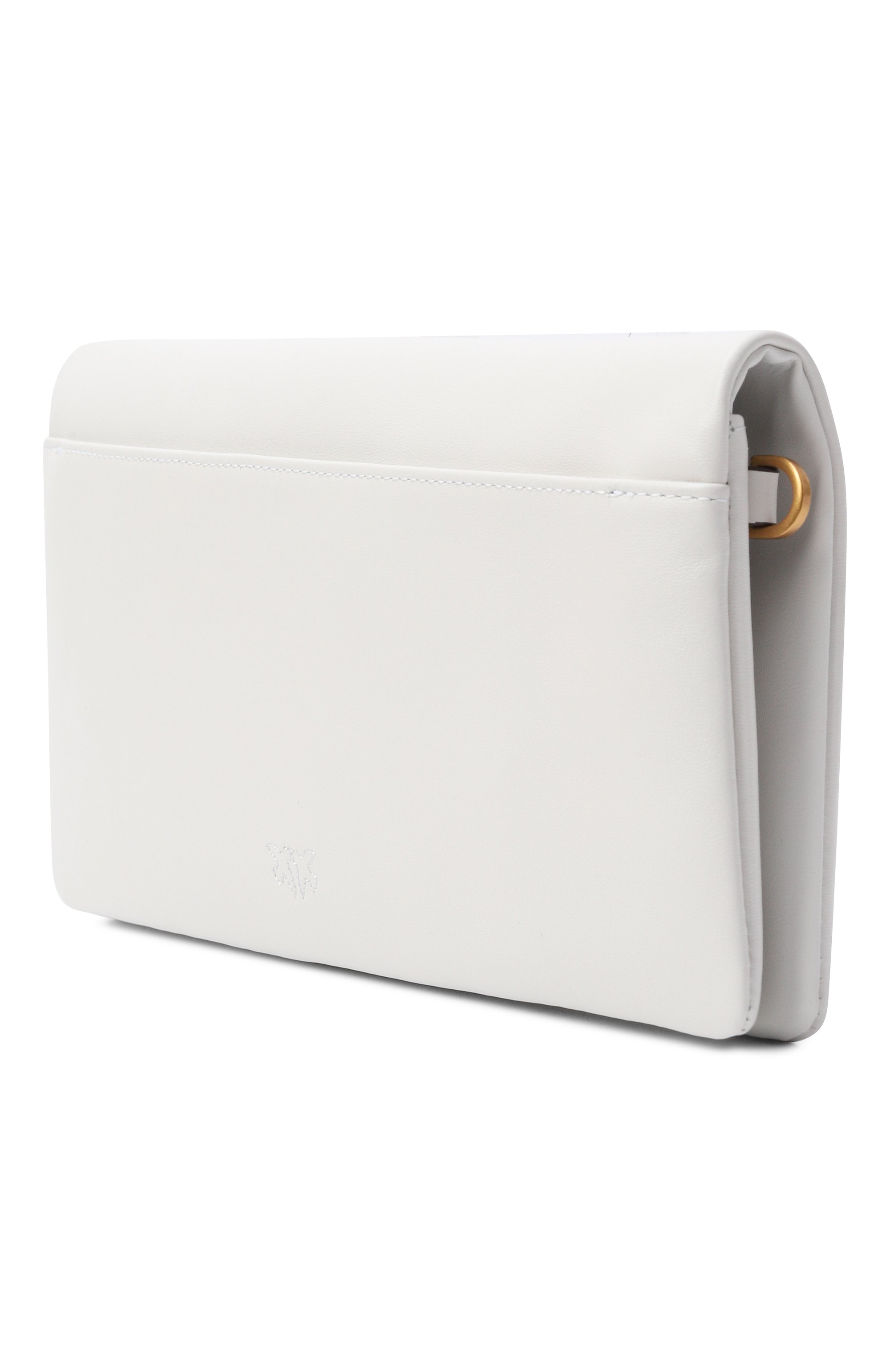 Клатч love click soft medium PINKO белого цвета по цене 32950 руб., арт. 106022/A0Q0, фото 4 Клатч love click soft medium PINKO, арт. 106022/A0Q0, фото 4