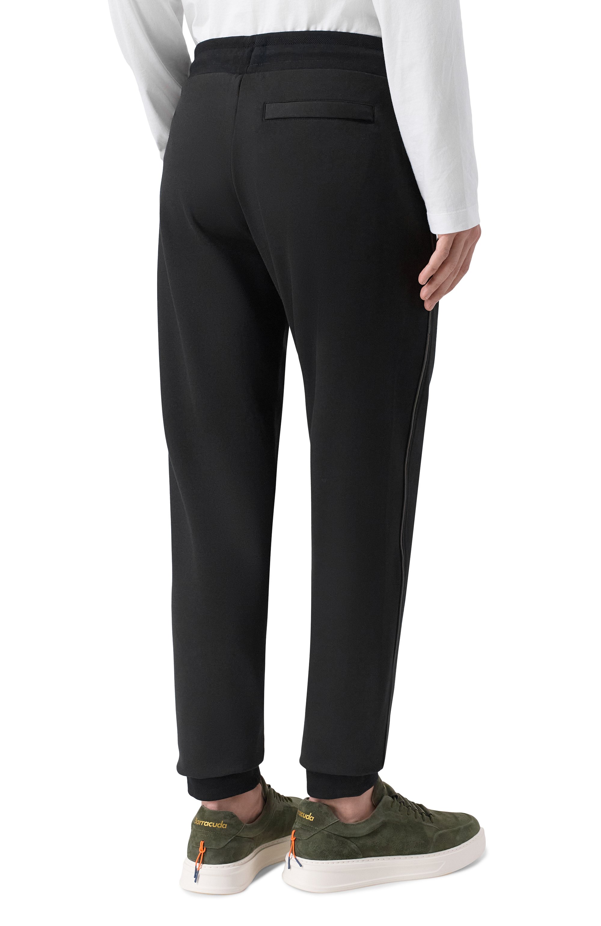 Спортивный костюм из вискозы AERONAUTICA MILITARE черного цвета по цене 45350 руб., арт. TF0101UF00667, фото 5 Спортивный костюм из вискозы AERONAUTICA MILITARE, арт. TF0101UF00667, фото 5