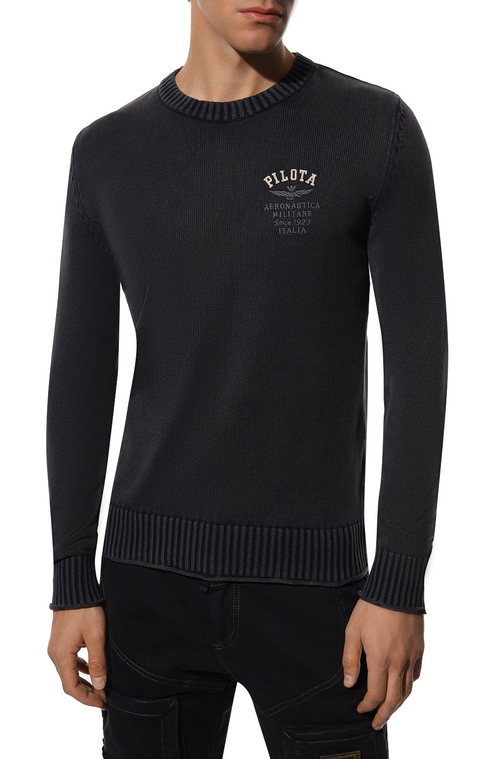 Хлопковый джемпер AERONAUTICA MILITARE, арт. 222MA1409L474, фото 3