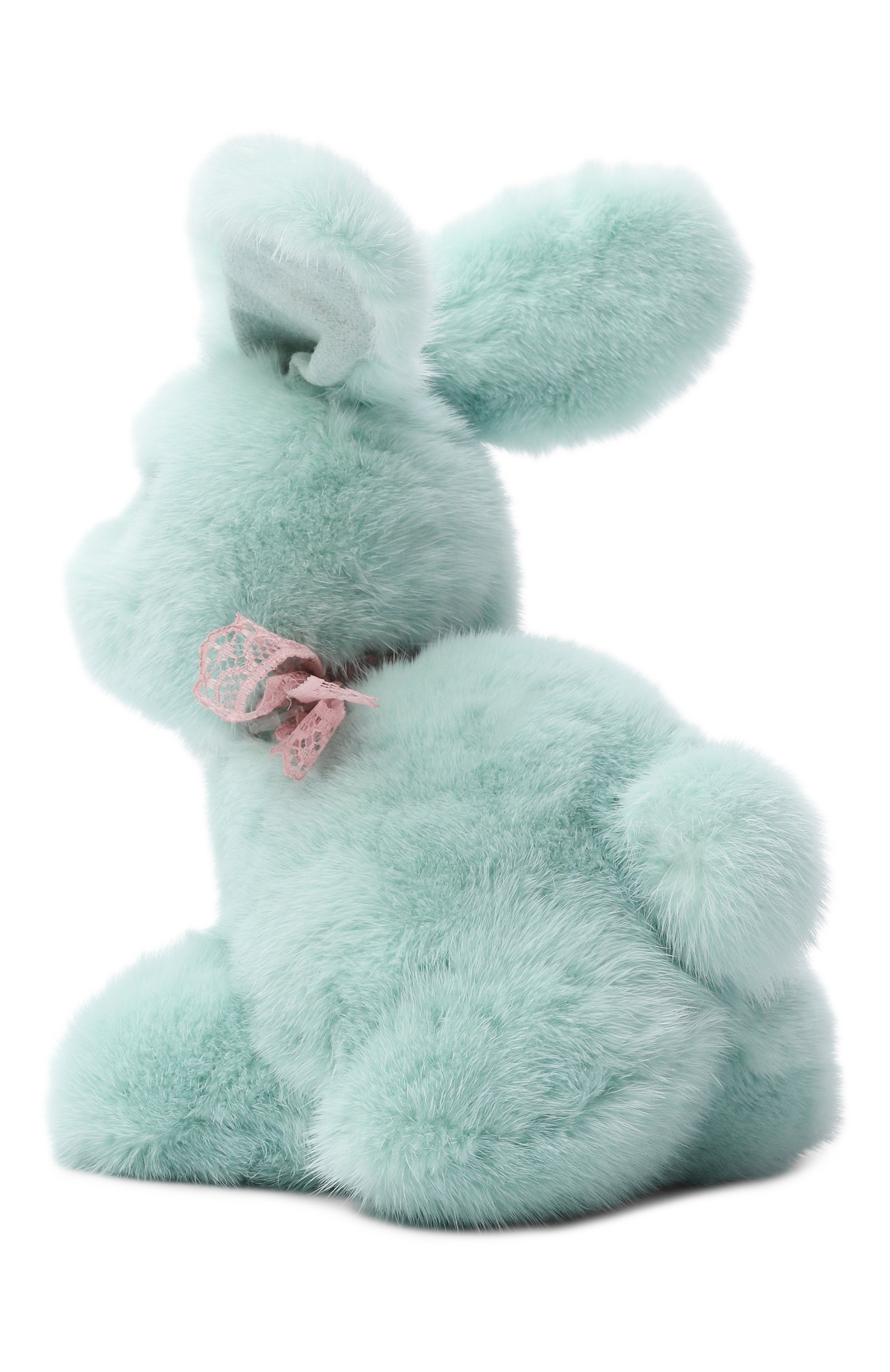 Мягкая игрушка кролик из норки CAROLON, арт. МИ-25-ПД-02, фото 3