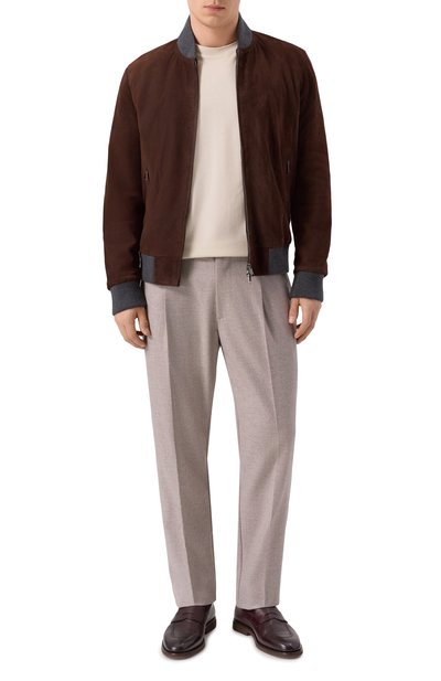 Футболка из лиоцелла и хлопка BOSS кремового цвета по цене 18850 руб., арт. 50555102, фото 2 Футболка из лиоцелла и хлопка BOSS, арт. 50555102, фото 2