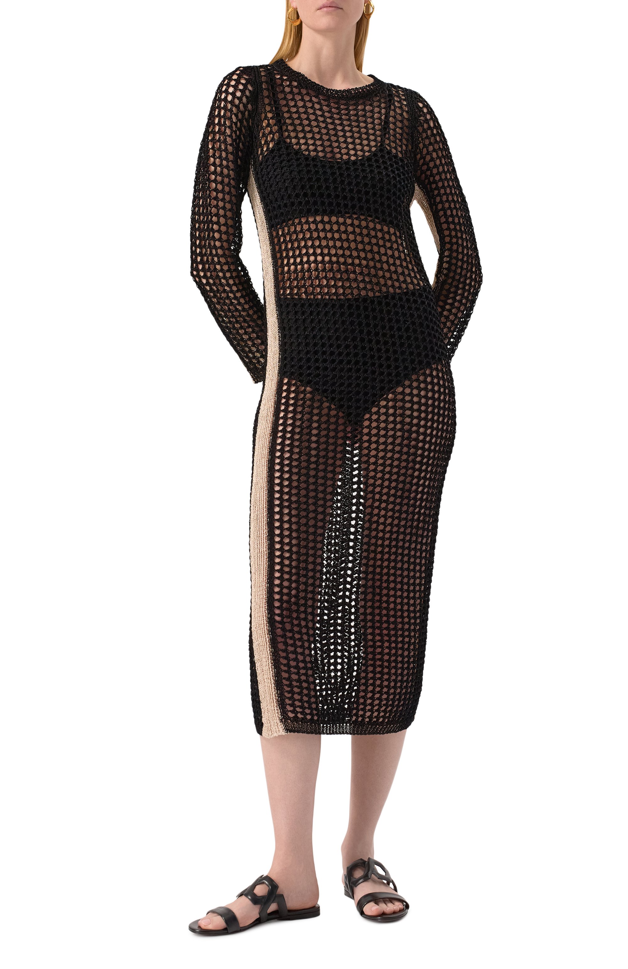 Платье из вискозы ERIKA CAVALLINI, арт. P5SC01, фото 3