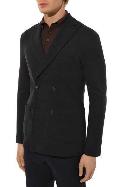 Пиджак из шерсти и кашемира MARCO PESCAROLO, арт. ER0S/50Y11, фото 5