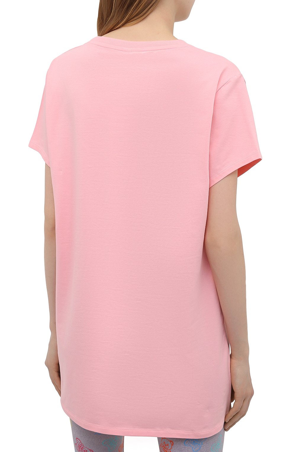 Хлопковая футболка MOSCHINO, арт. A1910/9021, фото 4