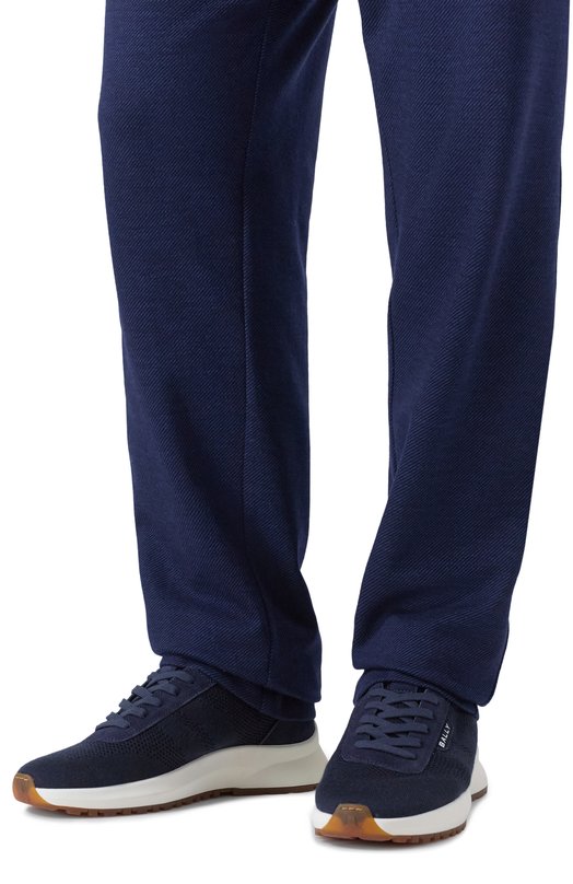 Текстильные кроссовки Outline Bally MSK0EV/TE091 Синий  MSK0EV/TE091 Фото 3