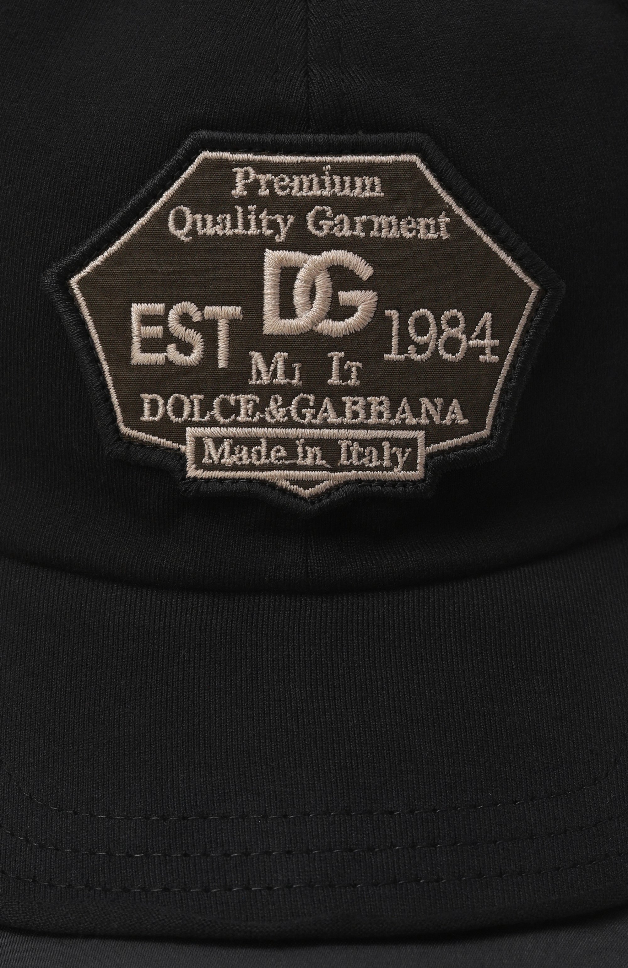 Хлопковая бейсболка DOLCE & GABBANA, арт. GH939Z/GK097, фото 3