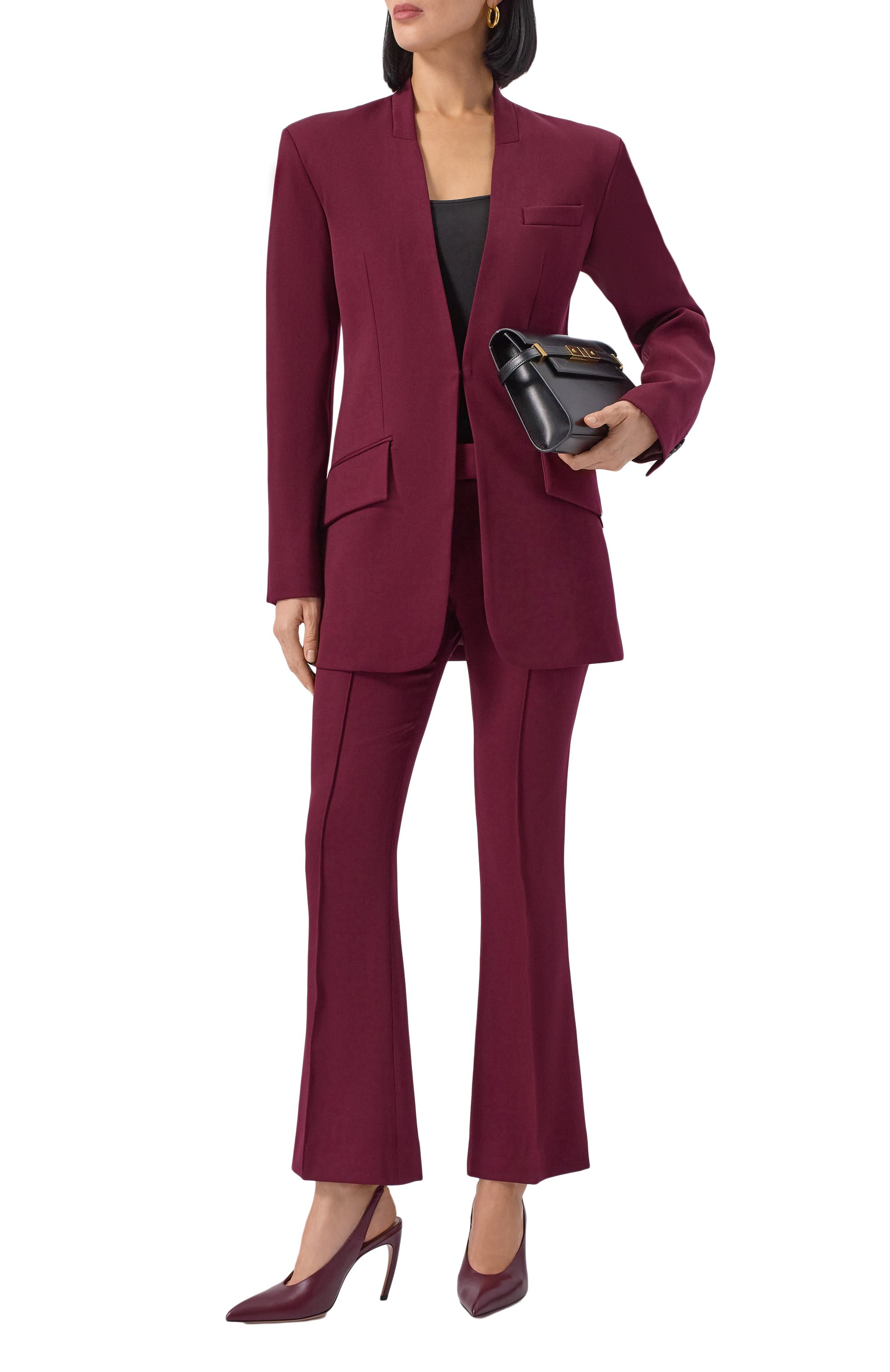 Шерстяные брюки THE ATTICO, арт. 251WCP00266/WWW065AA, фото 2