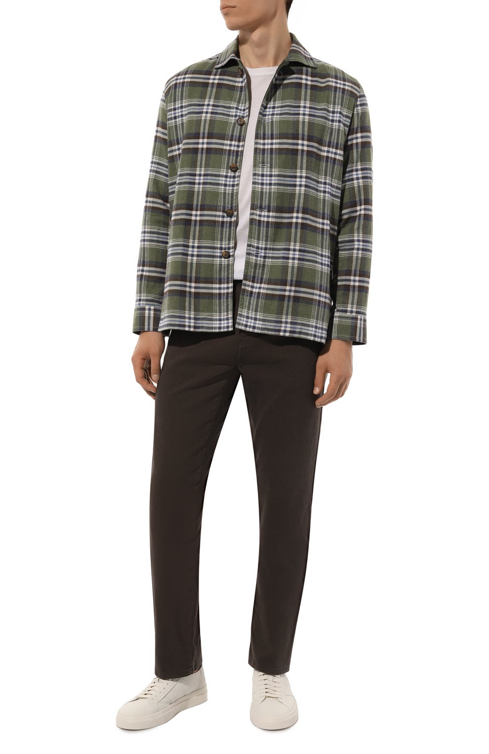 Хлопковая рубашка GIAMPAOLO, арт. GB24/41304, фото 2