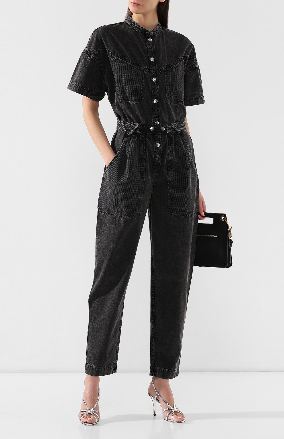 Джинсовый комбинезон ISABEL MARANT, арт. CB0208-19E011I/TUNDRA, фото 2