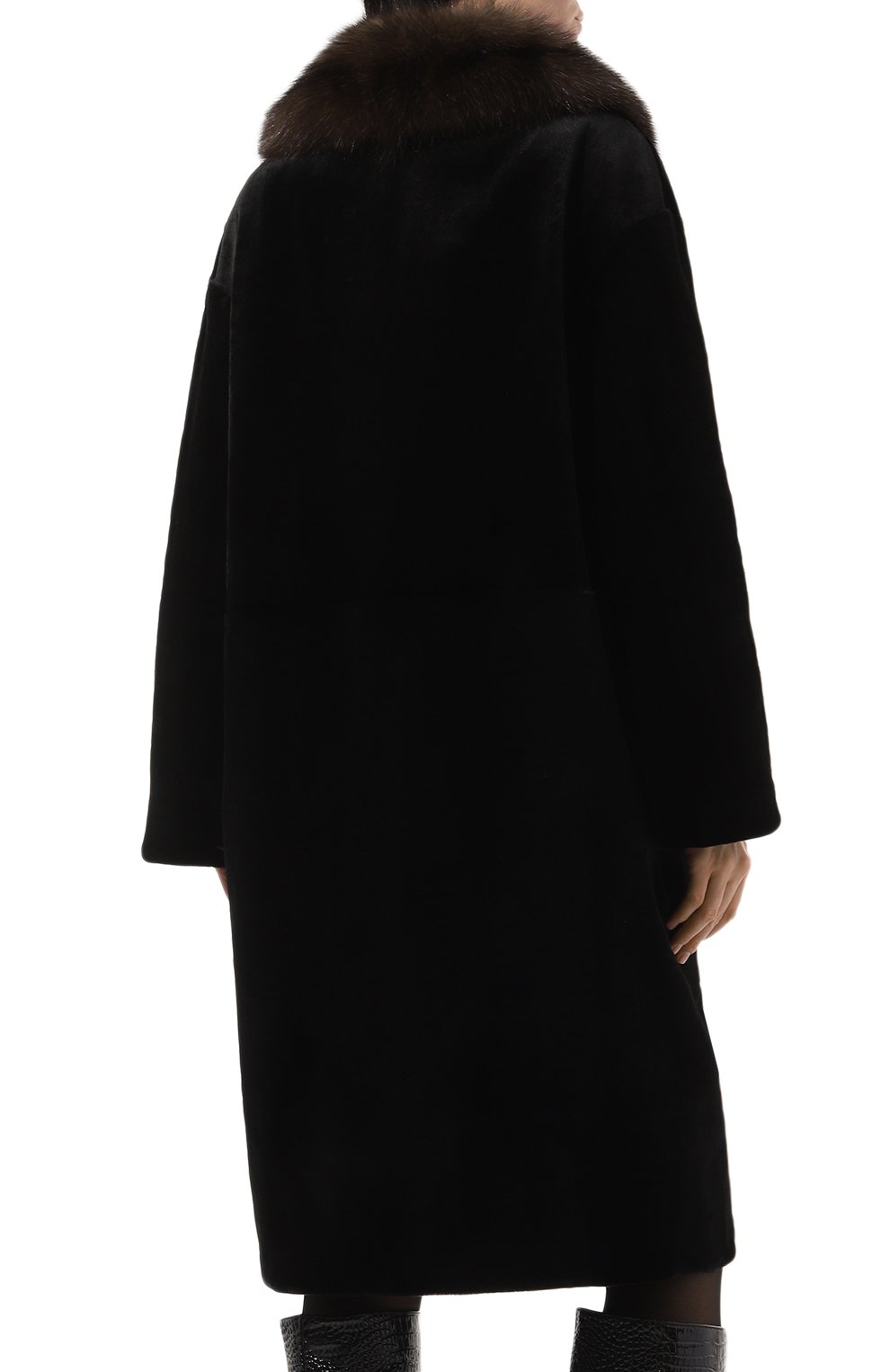 Шуба из меха норки и соболя VICTORIA KUSENKOVA, арт. 701513504447, фото 4