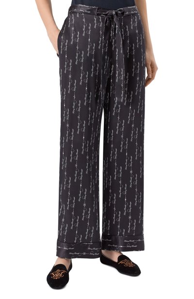 Шелковые брюки KIKI DE MONTPARNASSE, арт. C002PT042, фото 3