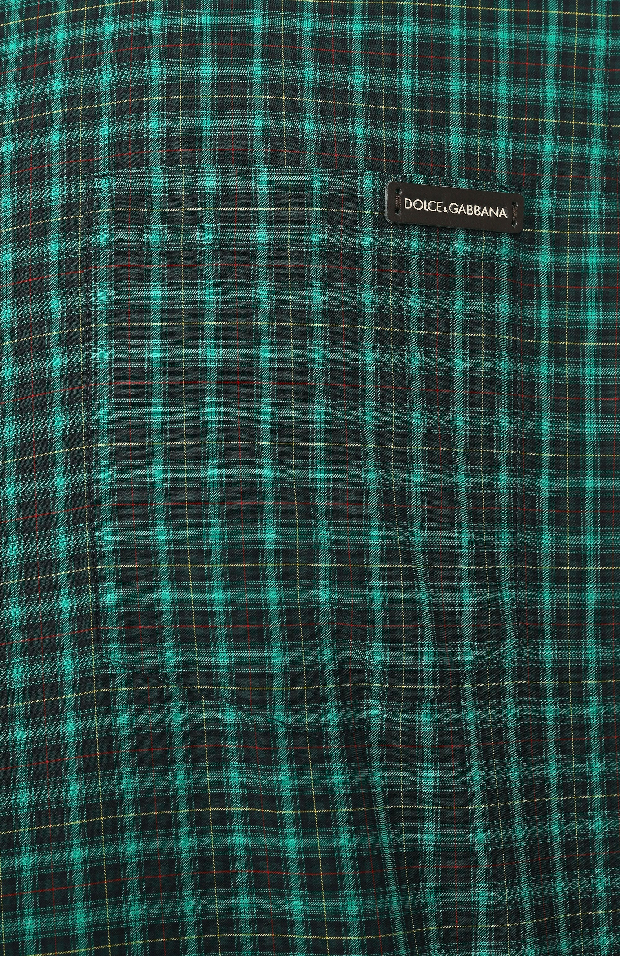 Хлопковая рубашка DOLCE & GABBANA, арт. G5JZ9T/GJ282, фото 6