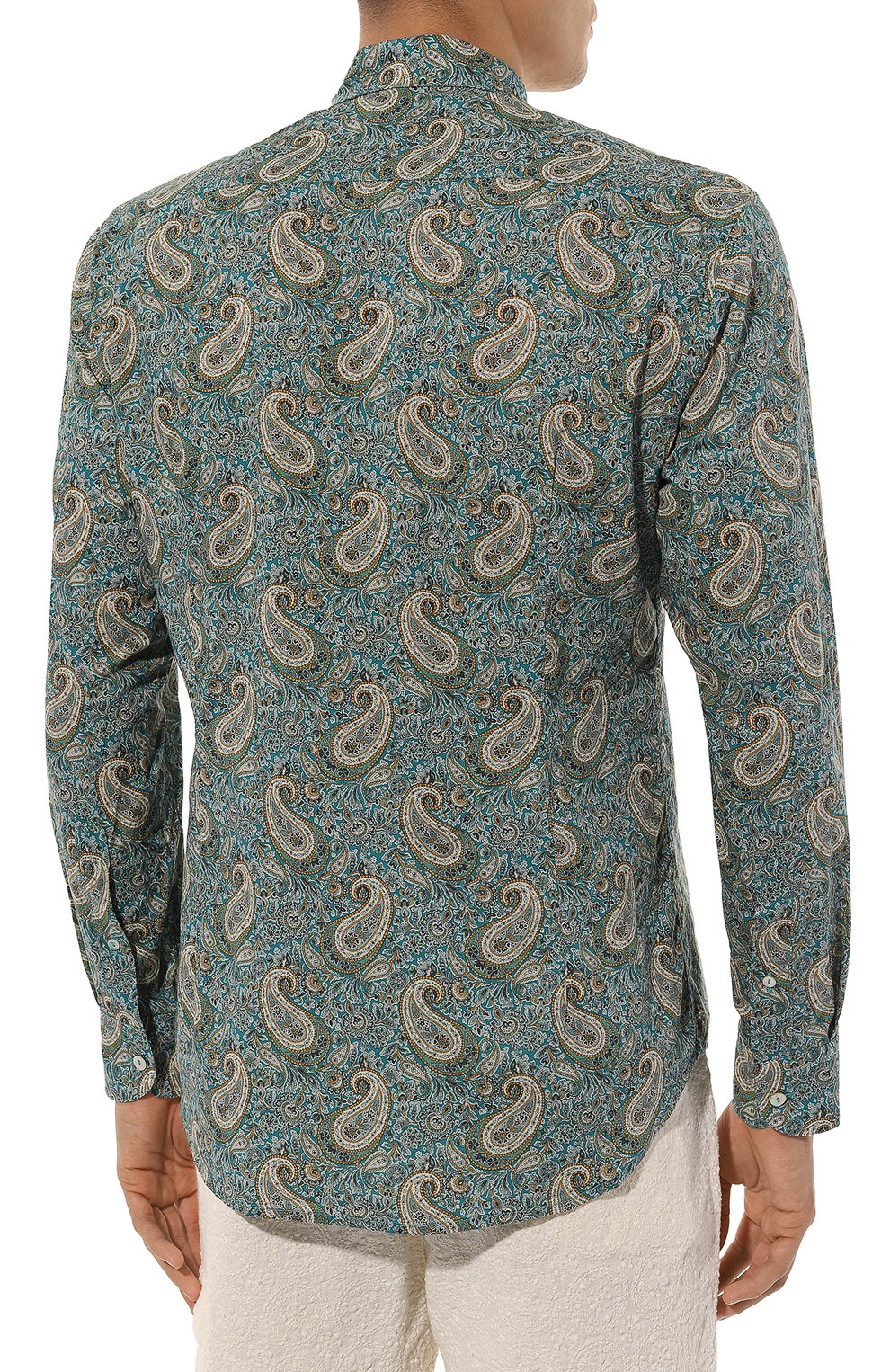 Хлопковая рубашка MC2 SAINT BARTH, арт. STBM/SIKELIA/01183F, фото 4