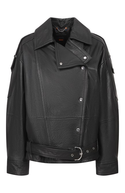 Женская кожаная куртка BOSS ORANGE, арт. 50552201