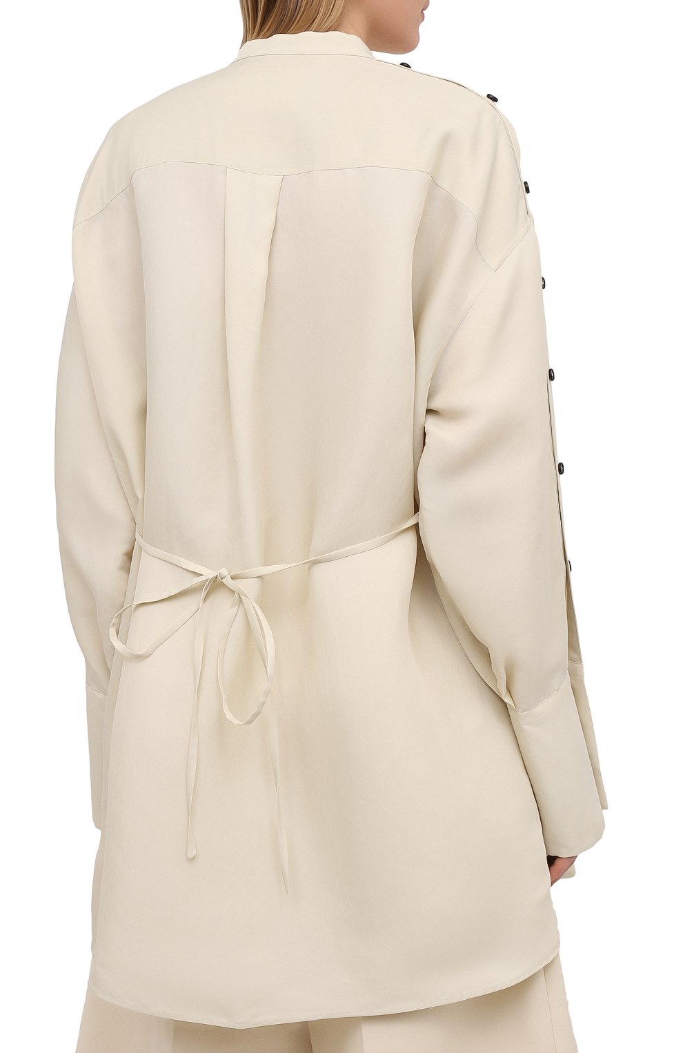 Рубашка из вискозы и шелка JIL SANDER, арт. JSPS601104-WS391900, фото 4