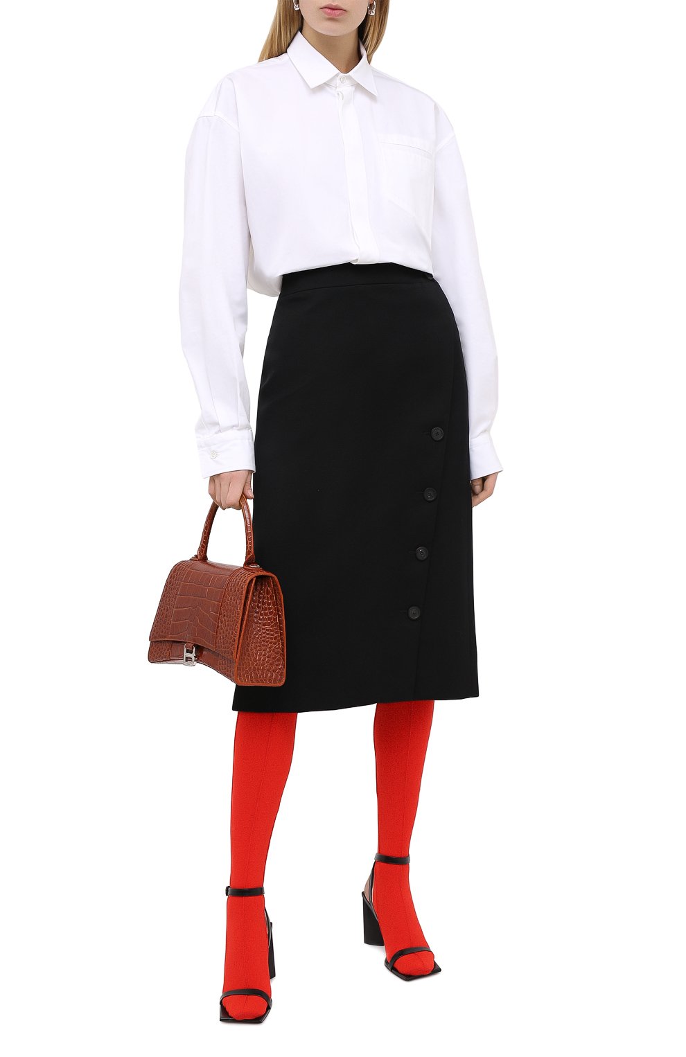 Шерстяная юбка BALENCIAGA, арт. 642174/TJT24, фото 2