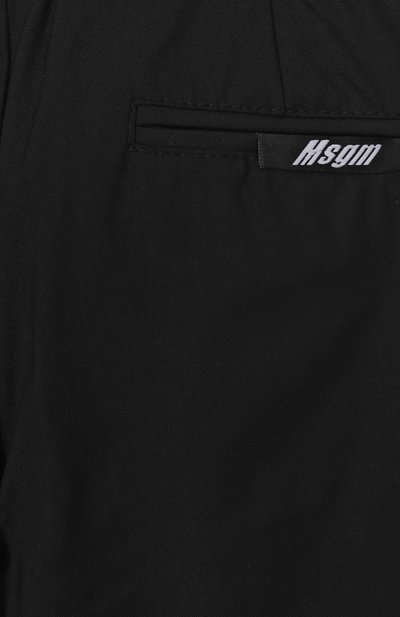 Хлопковые брюки MSGM KIDS, арт. S5MSJBPA297, фото 3