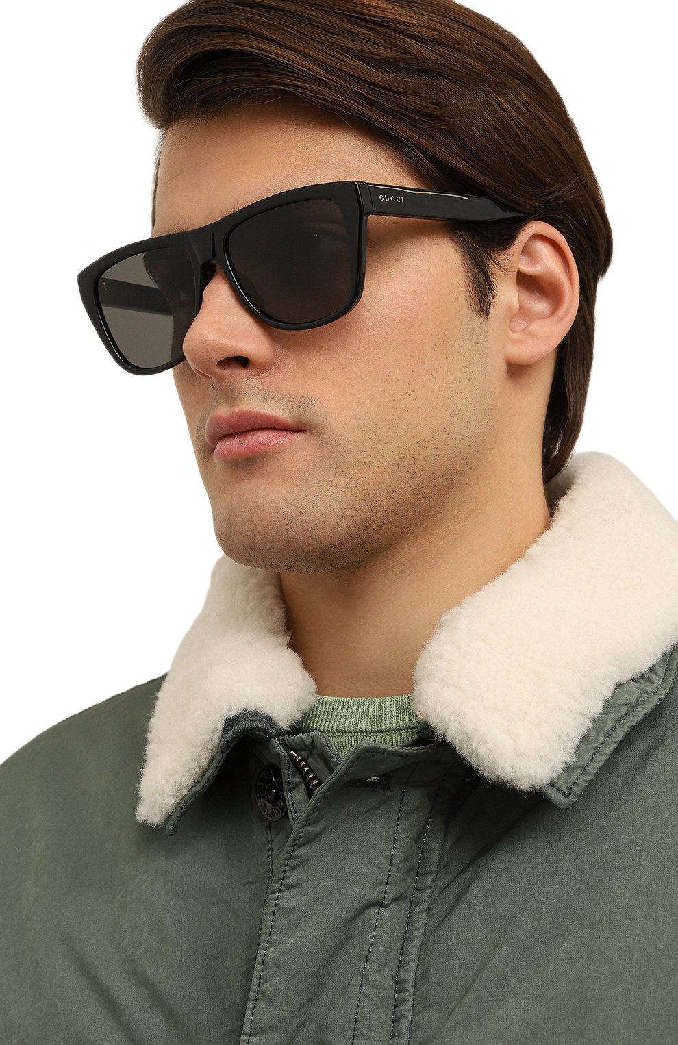 Солнцезащитные очки GUCCI черного цвета по цене 27150 руб., арт. GG1345S 001, фото 3 Солнцезащитные очки GUCCI, арт. GG1345S 001, фото 3