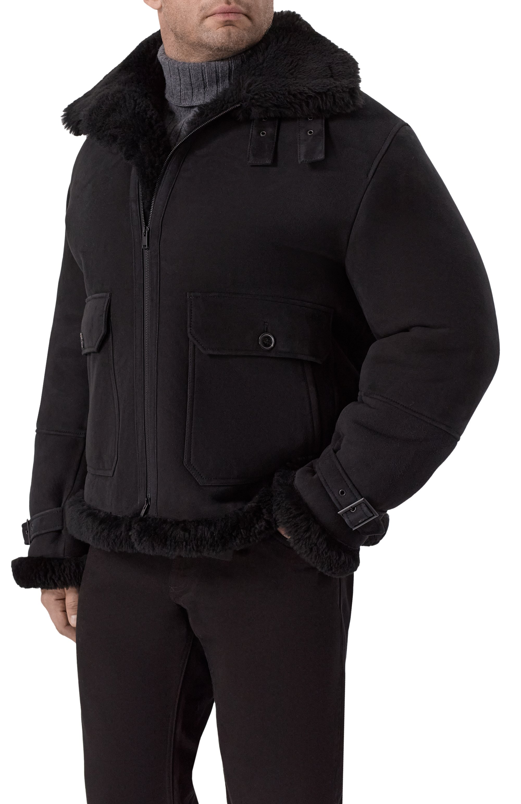 Дубленка из овчины MVST, арт. M25.1MM.0003/BIG SIZE/PELULUNG0, фото 3