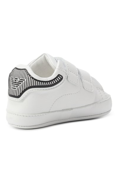 Кожаные пинетки EMPORIO ARMANI, арт. XLX005/XCC75, фото 3