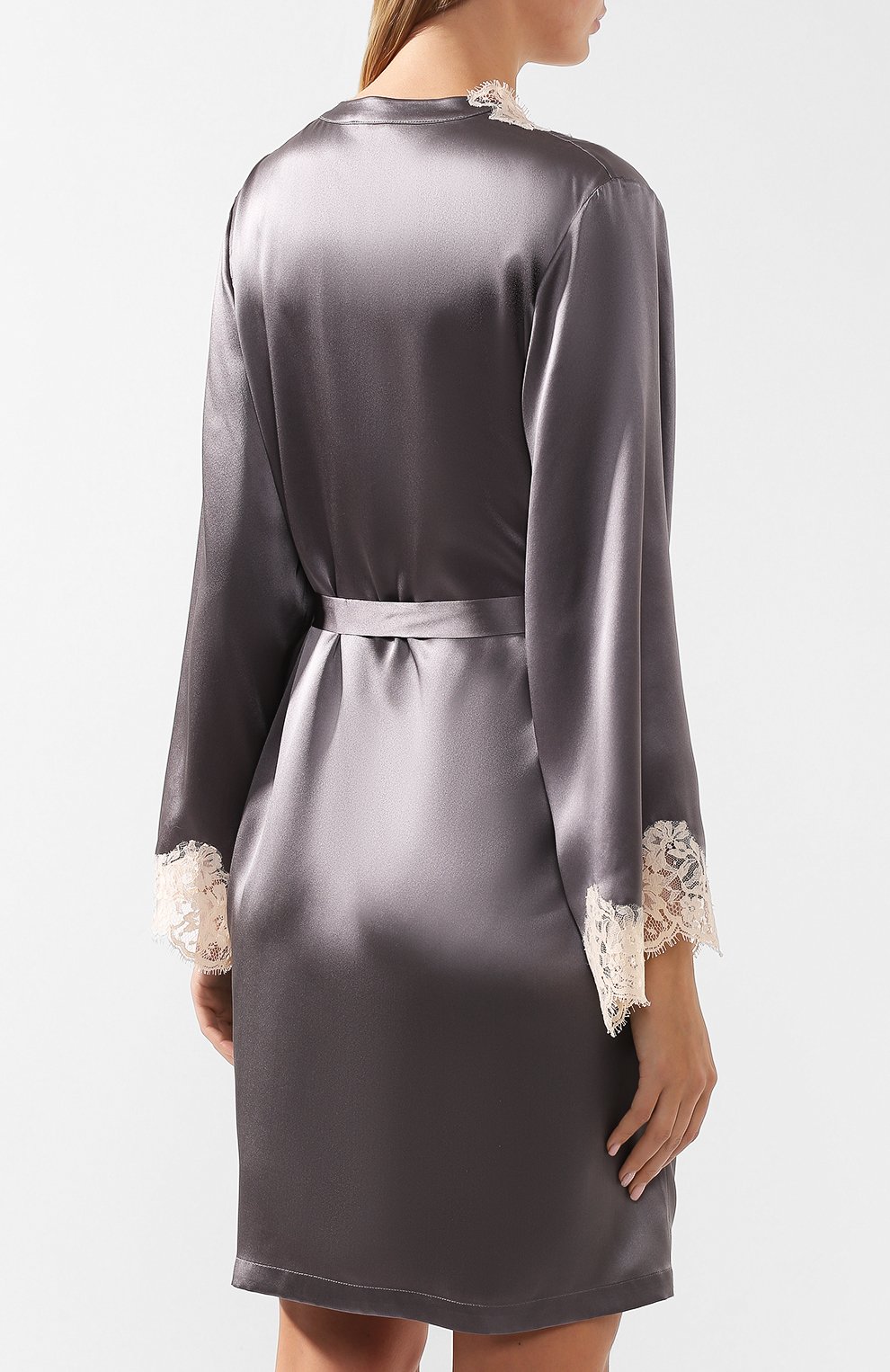 Шелковый халат MARJOLAINE, арт. 3FLA2001_5418, фото 4