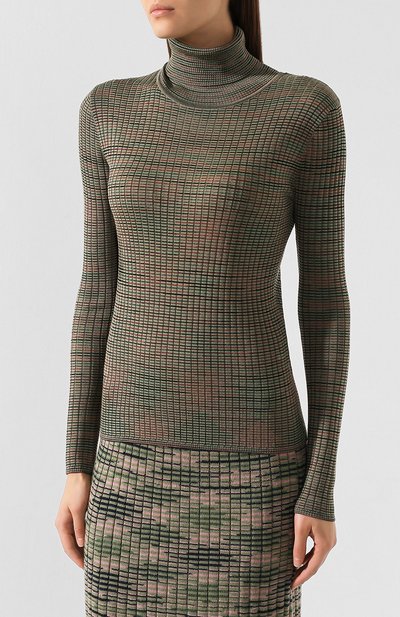 Водолазка из смеси вискозы и шерсти M MISSONI разноцветного цвета по цене 29100 руб., арт. 2DN00136/2K002U, фото 3 Водолазка из смеси вискозы и шерсти M MISSONI, арт. 2DN00136/2K002U, фото 3