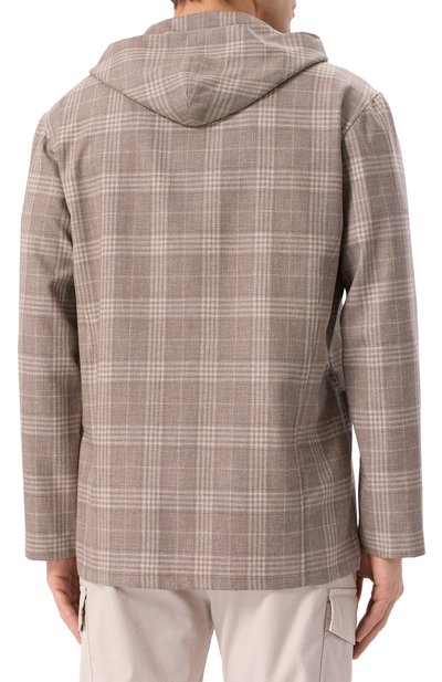 Шерстяная рубашка KITON, арт. UMCLUCAK0624E05, фото 4