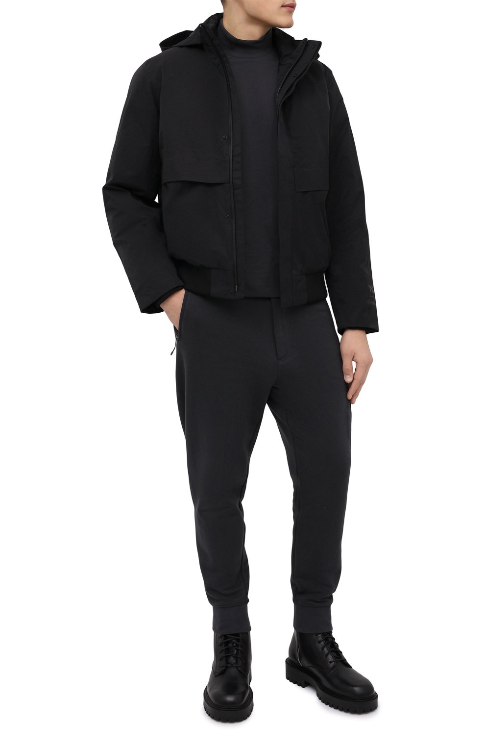 Хлопковая водолазка Y-3, арт. HB3409/M, фото 2