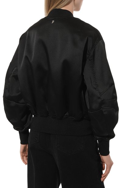 Утепленный бомбер DONDUP черного цвета по цене 87550 руб., арт. DJ607/RS0046D XXX, фото 4 Утепленный бомбер DONDUP, арт. DJ607/RS0046D XXX, фото 4