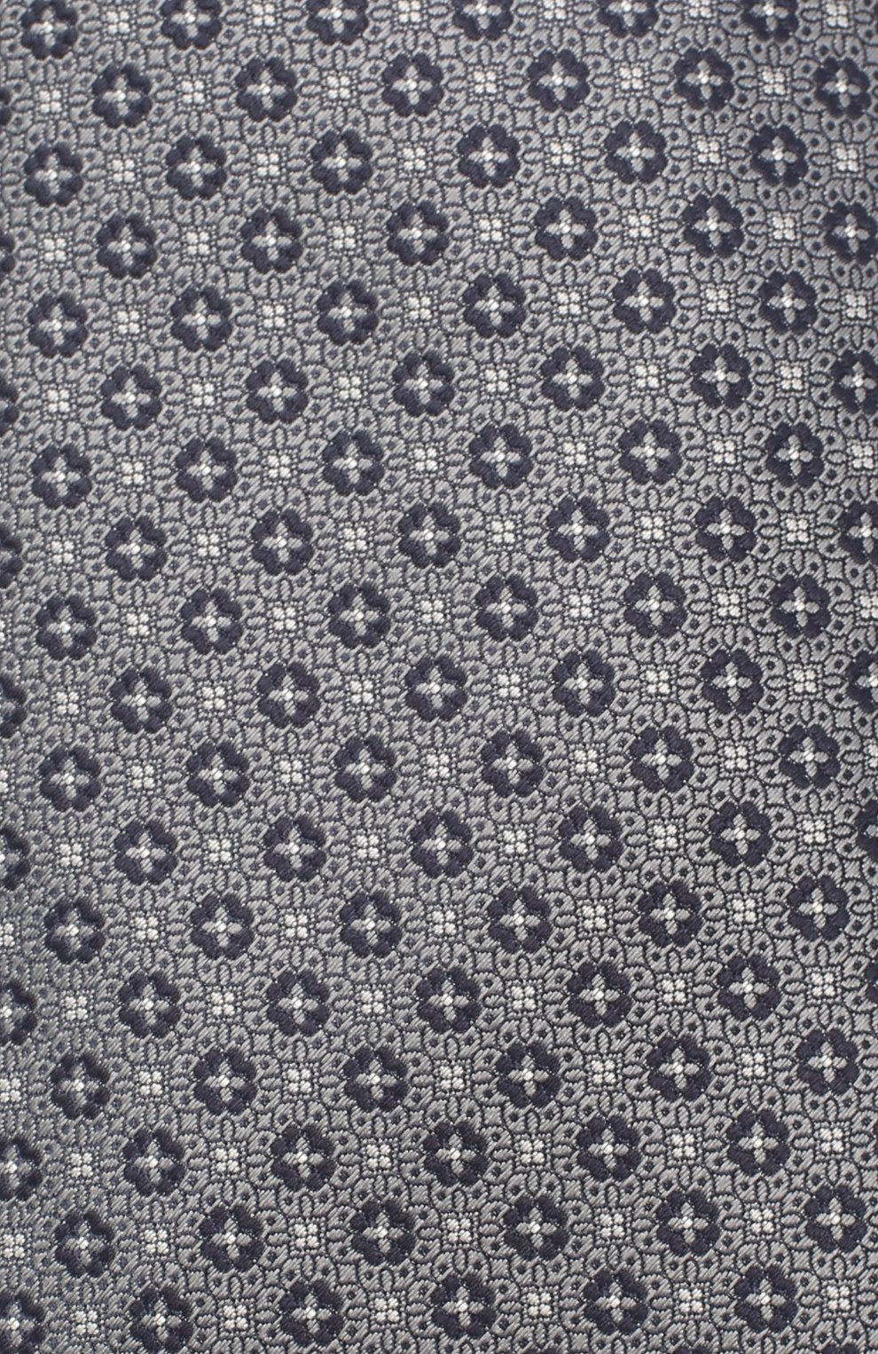 Шелковый галстук CANALI серого цвета по цене 10550 руб., арт. 70/HJ02853, фото 3 Шелковый галстук CANALI, арт. 70/HJ02853, фото 3