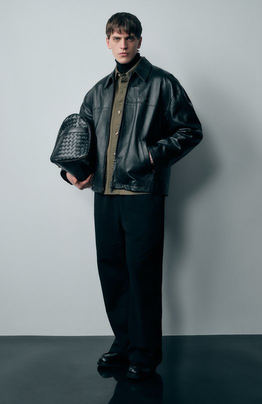 Хлопковые брюки Ann Demeulemeester B0013219/FA185 Чёрный  B0013219/FA185 Фото 6