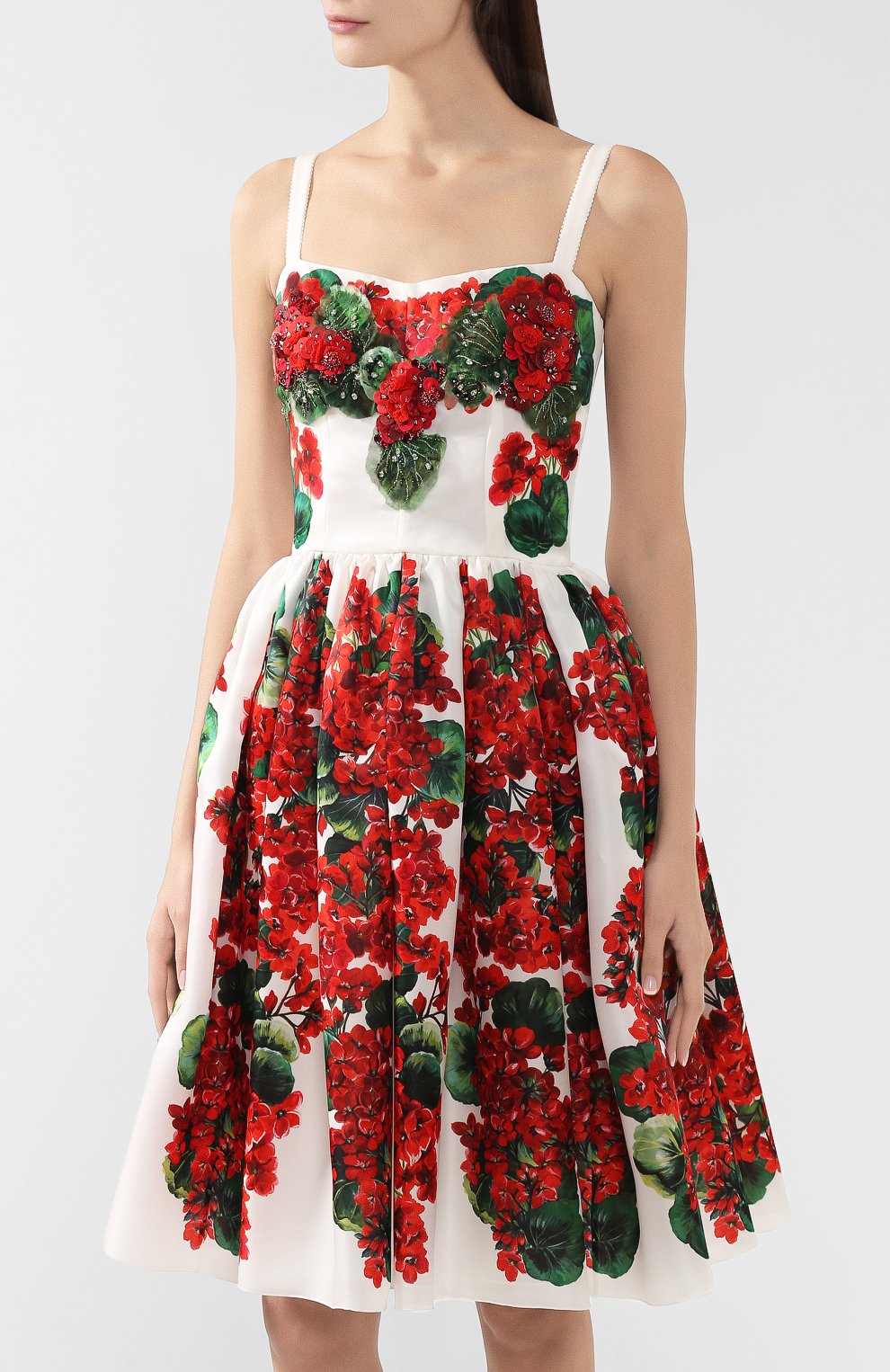 Шелковое платье DOLCE & GABBANA, арт. F6D4SZ/GDM78, фото 3