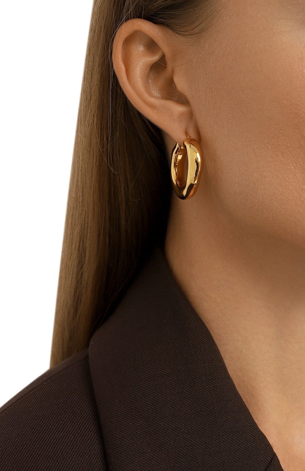 Серьги JIL SANDER, арт. J11VG0055 J12003/G0LD, фото 2