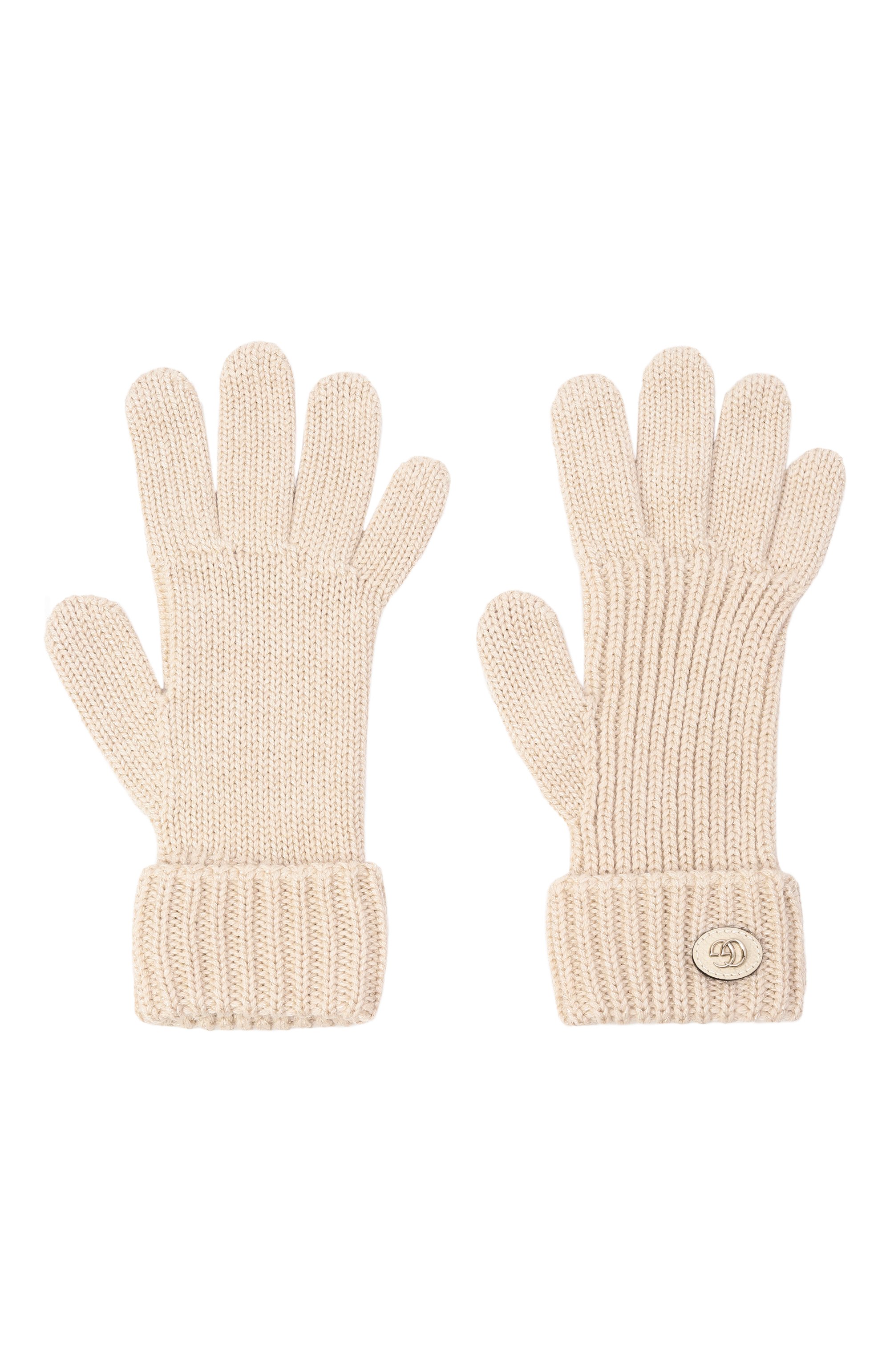 Перчатки из шерсти и вискозы GUCCI бежевого цвета по цене 68900 руб., арт. 809180/3GAAB, фото 3 Перчатки из шерсти и вискозы GUCCI, арт. 809180/3GAAB, фото 3