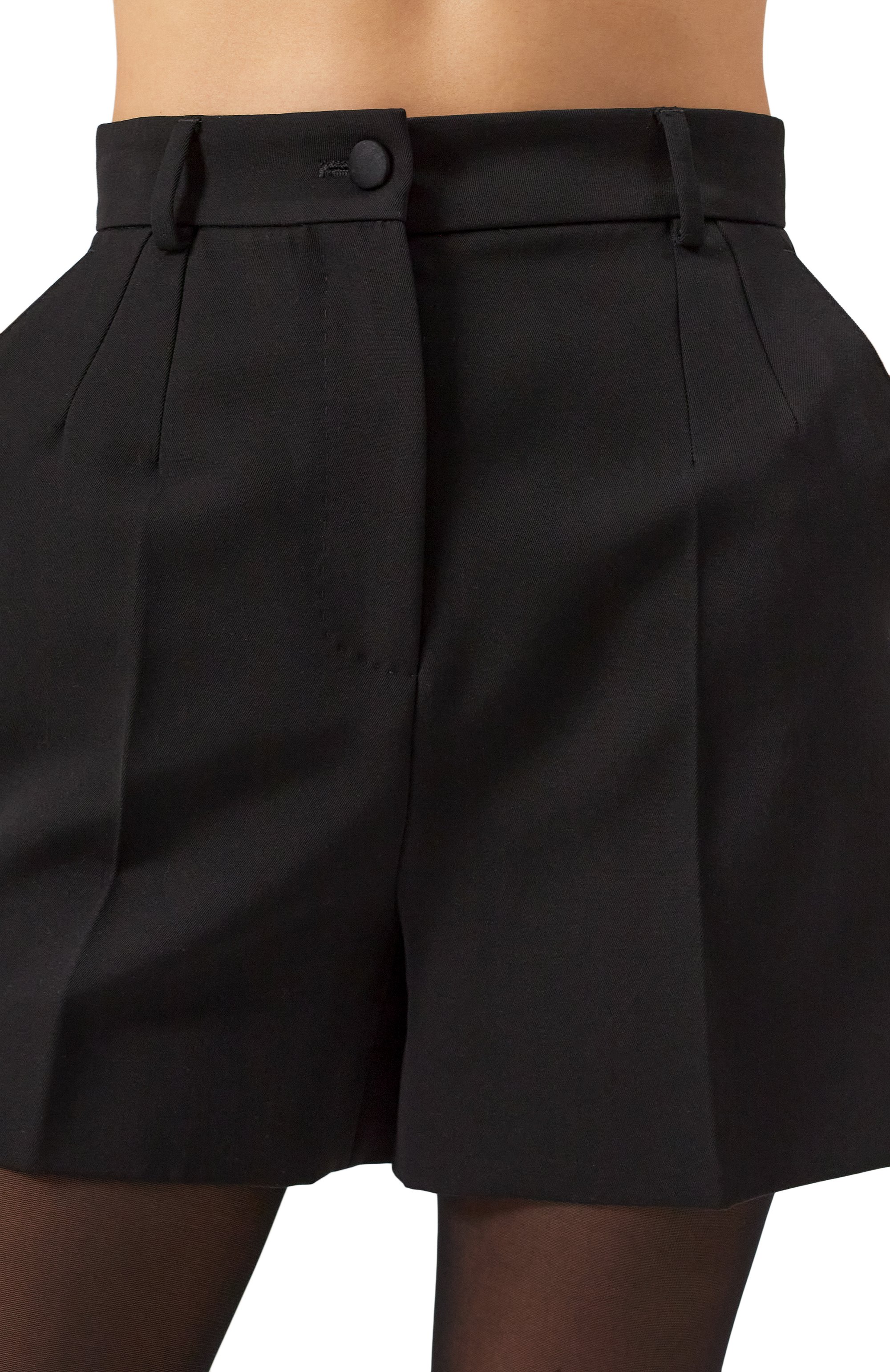 Шорты из шерсти и шелка DOLCE & GABBANA, арт. FTC78T/FU21E, фото 5