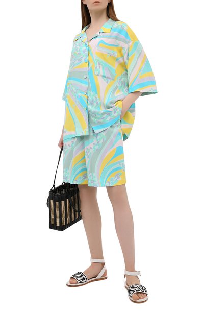 Шорты из вискозы EMILIO PUCCI, арт. 1HWU05/1H885, фото 2