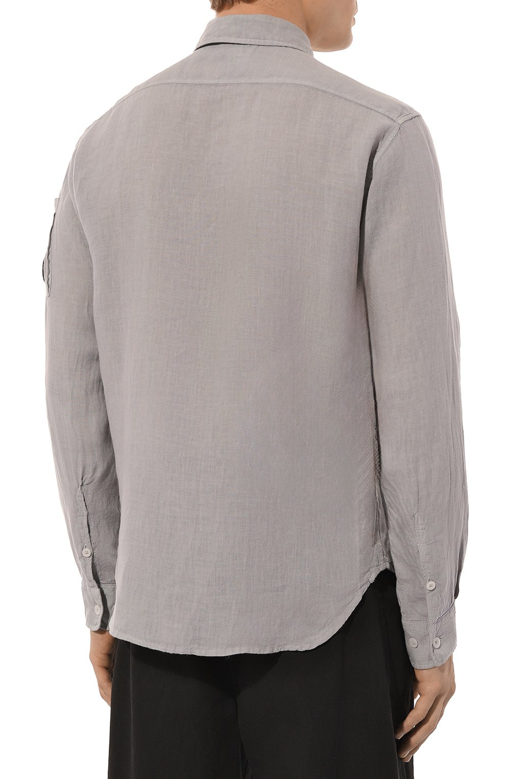Льняная рубашка C.P. COMPANY, арт. 16CMSH301A005415G, фото 4