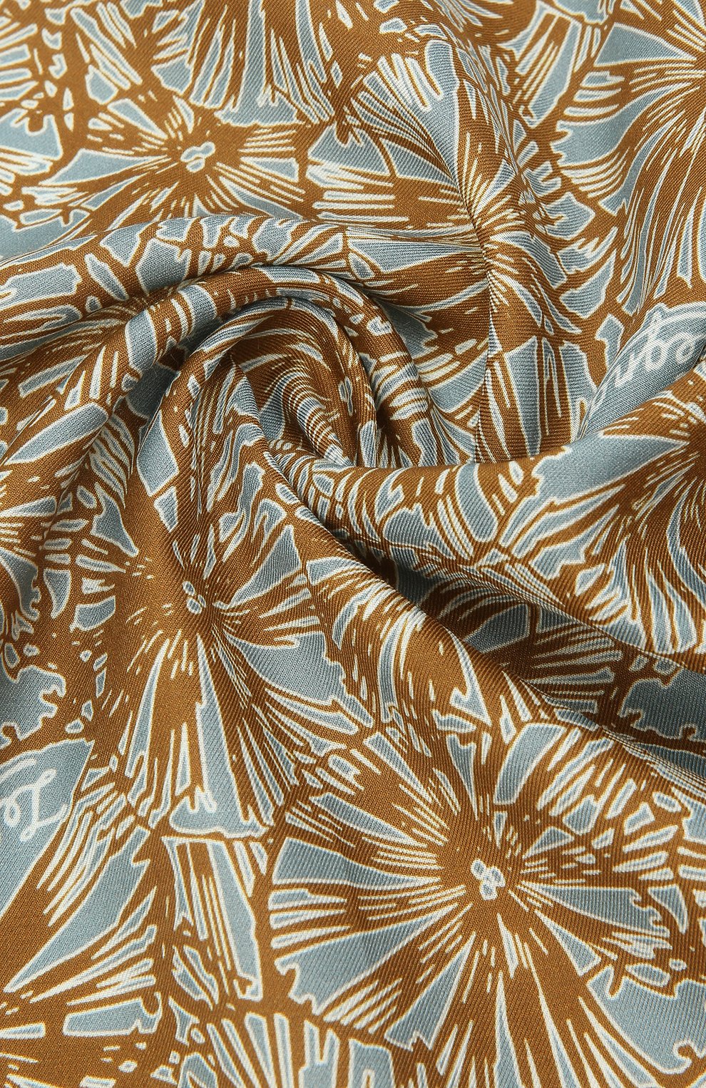 Платок из хлопка и шелка ZEGNA, арт. Z9J15/36D, фото 2