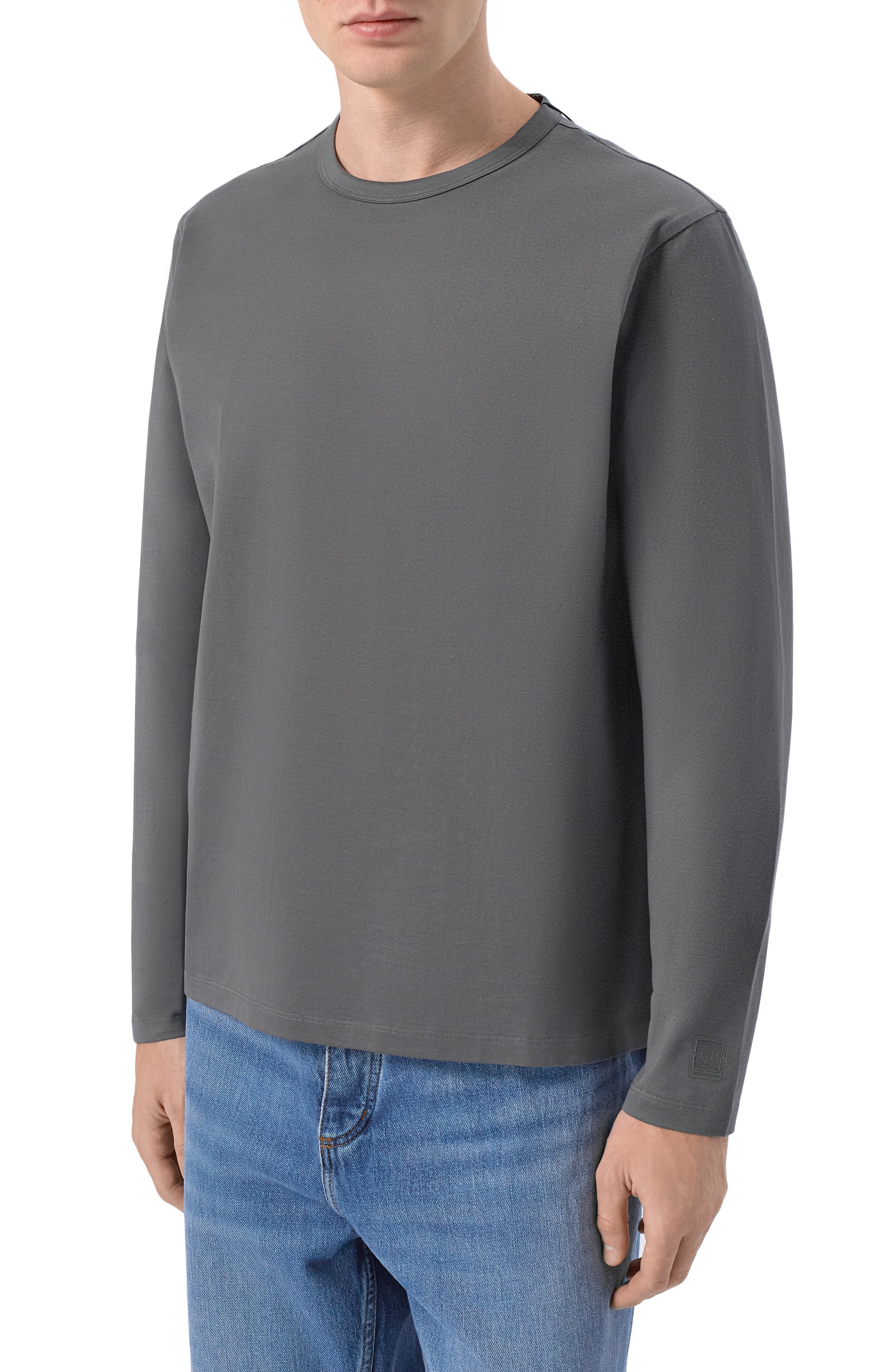 Хлопковый лонгслив C.P. COMPANY, арт. 20CLTS019A/006370W, фото 3