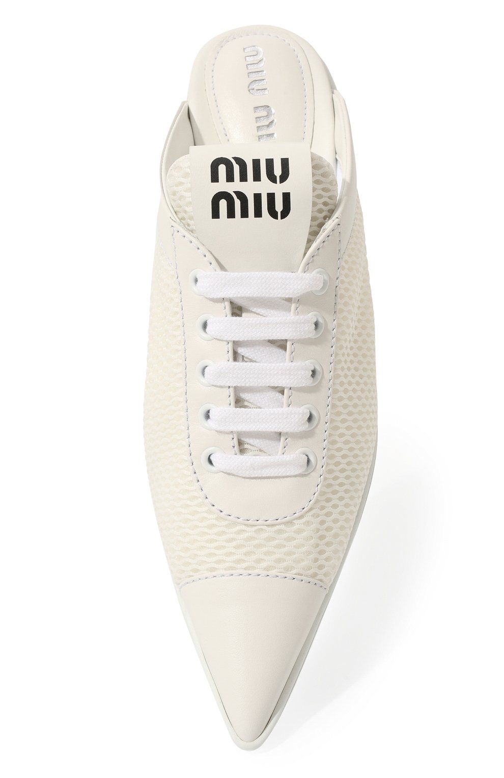 Комбинированные мюли MIU MIU, арт. 5E752D-77T-F0009-055, фото 6