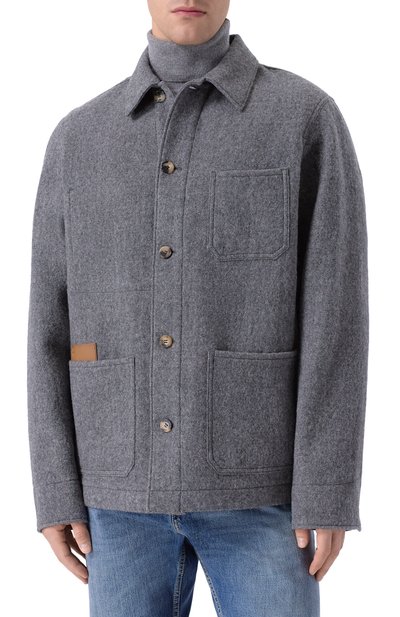 Шерстяная куртка-рубашка JACOB COHEN, арт. 25I P/JUM_E0033 081 T806A RW, фото 3