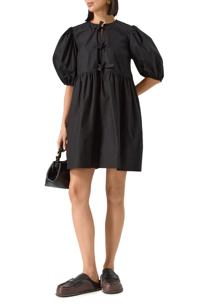 Хлопковое платье GANNI, арт. F9005, фото 2