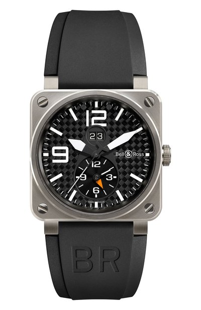 Мужские часы gmt 24h BELL AND ROSS, арт. BR03-51GMT