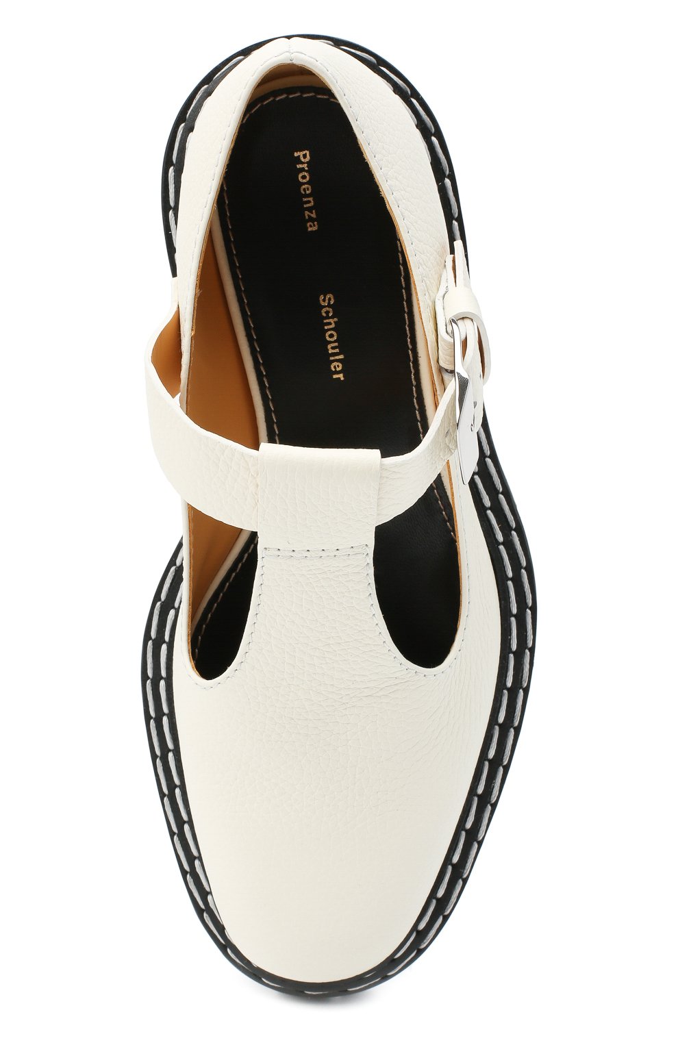 Кожаные туфли lug sole PROENZA SCHOULER, арт. PS35110A/12113, фото 5