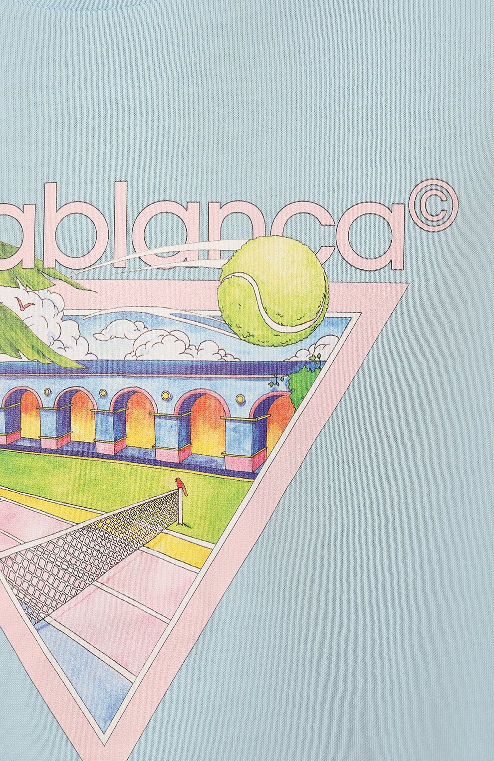 Хлопковая футболка CASABLANCA, арт. MPS24-JTS-001-04, фото 5