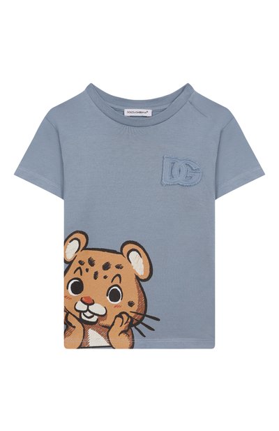 Хлопковая футболка DOLCE & GABBANA, арт. L1JTEY/G7PJE