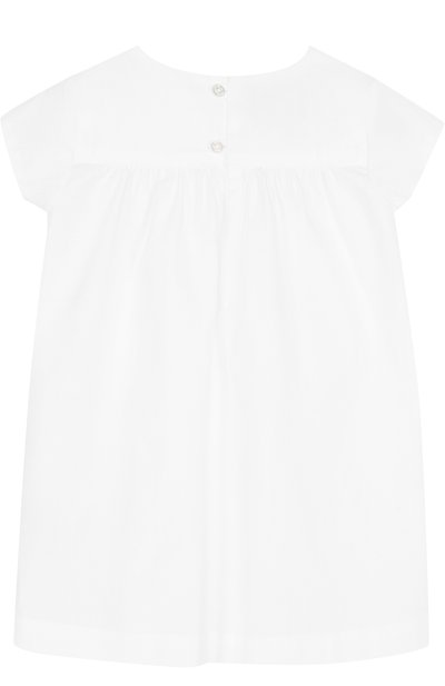 Хлопковое мини-платье свободного кроя с оборкой GUCCI, арт. 503767/XB365, фото 2