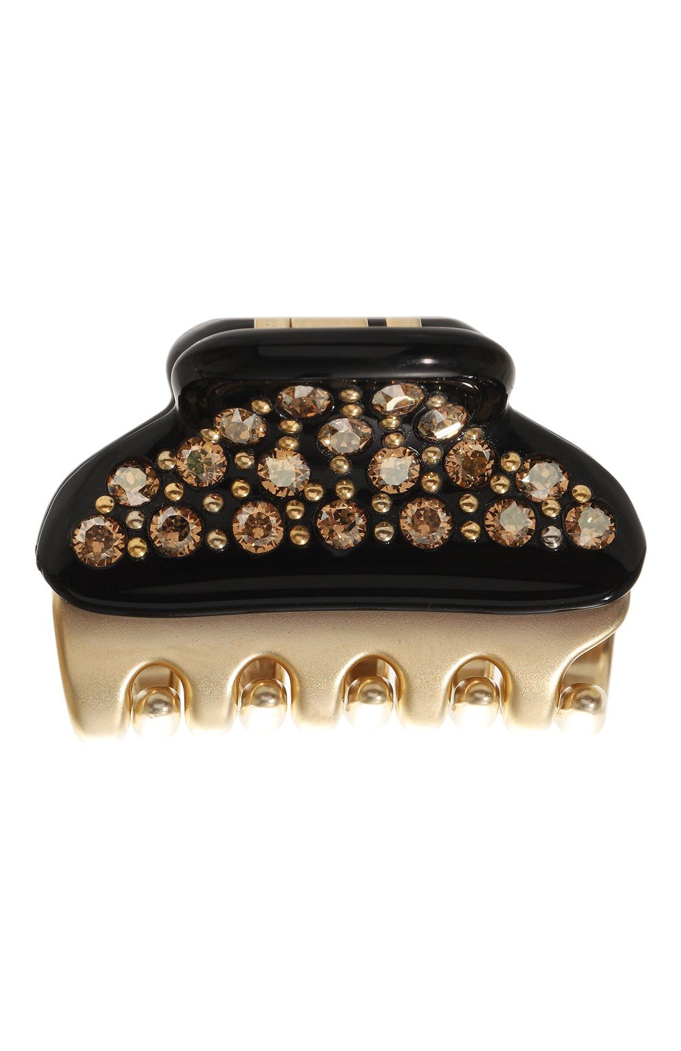 Заколка для волос ALEXANDRE DE PARIS черного цвета по цене 11960 руб., арт. ICCB-12831-06 N3, фото 3 Заколка для волос ALEXANDRE DE PARIS, арт. ICCB-12831-06 N3, фото 3