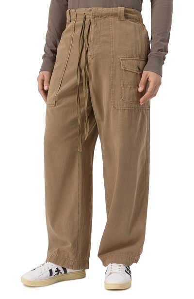 Хлопковые брюки MOSCHINO, арт. A0310/0221, фото 3