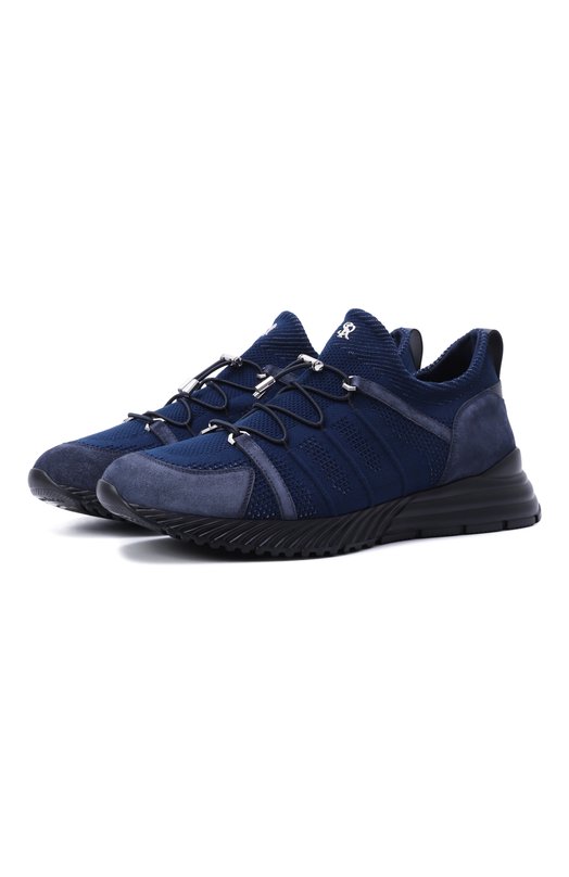 Комбинированные кроссовки Stefano Ricci UV689G6626/SDPWYT Синий UV689G6626/SDPWYT